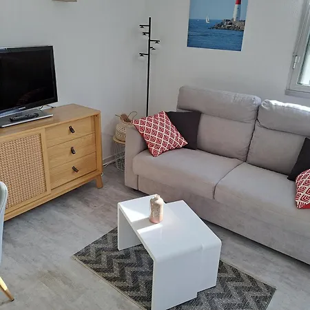 Apartament L'artimon, T2 Climatise, Parking Agde