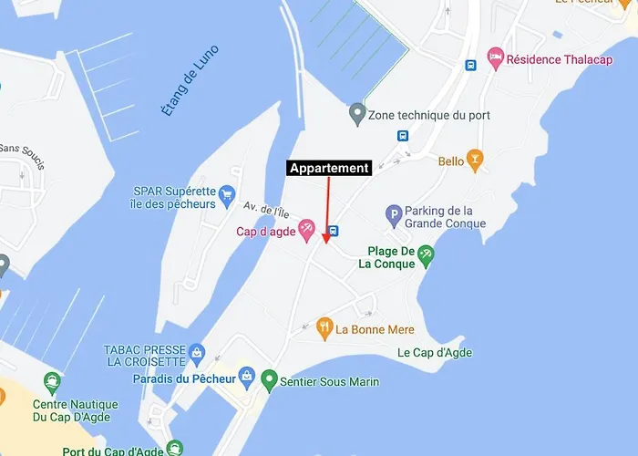Appartamento L'artimon, T2 Climatisé, Parking Agde